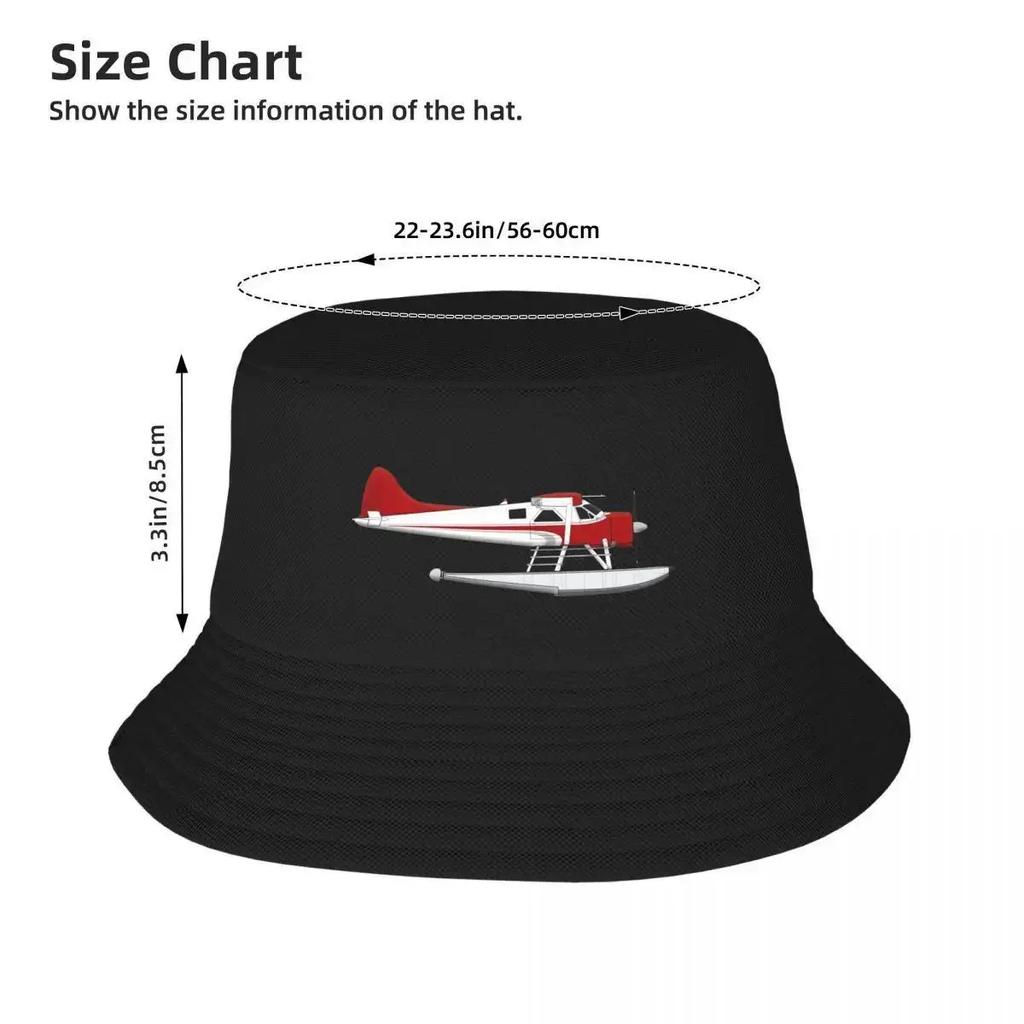 DHC-2 Beaver Floatplane : Bucket Hat Cap Beach Women's Beach Men's