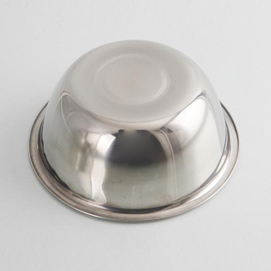 5Pcs Stainless Steel Mixing Bowls Set Food Grade BPA Free Polished Surface Thickened Multi-Functional Large Soup Basins