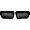 Side Step End Caps, Durable Protective Cover Easy Installation Truck Step End Caps 2PCS Black for Pickup Truck Owners Off-Road Adventures Daily