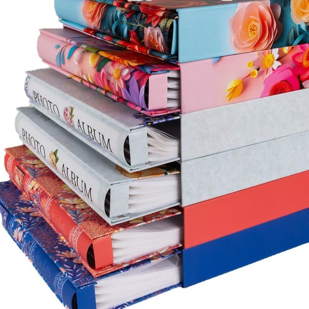 6 Zoll 500 Taschen Scrapbook-Album Laminierte Einsteck-Fotoalben Fotoaufbewahrung Aufbewahrung für Zuhause