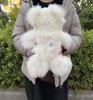 [USED] Alpaca Teddy Bear, 100% Baby Alpaca, Large Size