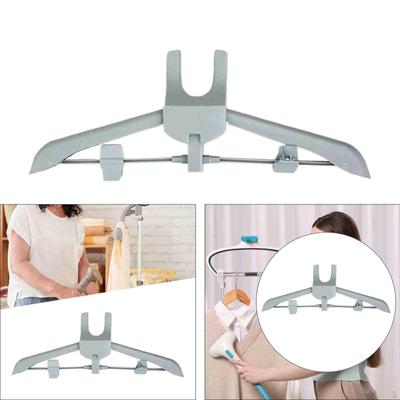 Garment Hanger Ironing Machine Bracket Foldable Convenient for Steam Brush Steaming Clothing Rack