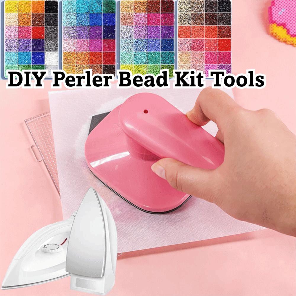 2.6mm Fuse Beads Collage Beans Tool Plastic Beads Electric Iron Portable Mini Iron  Children Toys