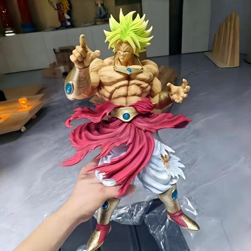50cm Figure Dragon Ball Super Saiyan Z Ck Jt Statue Broly Ssj3 Broly Pvc Anime Action Figure  Collect Decor Model Toys Boy Gifts