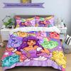 Set Biancheria da Letto 3 Pezzi Pixel Game Chiusura Copripiumino Include 1 Copripiumino & 2 Federe per Tutte le Stagioni Camera da Letto Casa Arredamento Stanza dello Studente