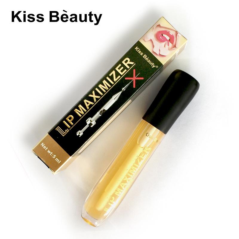 Kissbeauty Transparent Lip Enhancement Oil Moisturizing Fades Lip Pattern Elasticity Moisturizing Big Mouth Lip Enhancement Honey 5 ml