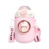 Cute Large-Capacity Thermos Cup 316 for Children with Straw, High-Appearance Portable Insulated Water Bottle for Girls