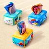 Pulling Game Baby Tissue Box Toy Education Montessori Children Cloth Toys  6-18 Month