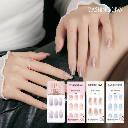 

Desing Diva Magic Press Golden Hour Shape Nail 4 Types