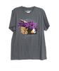Disney Pixar Lightyear Mens Graphic Tee T-Shirt Dark Gray Short Sleeve