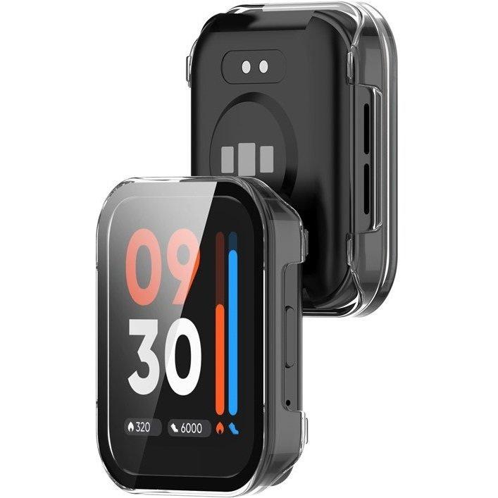 Case + Glass 2 in 1 for Realme Watch 3, Transparent