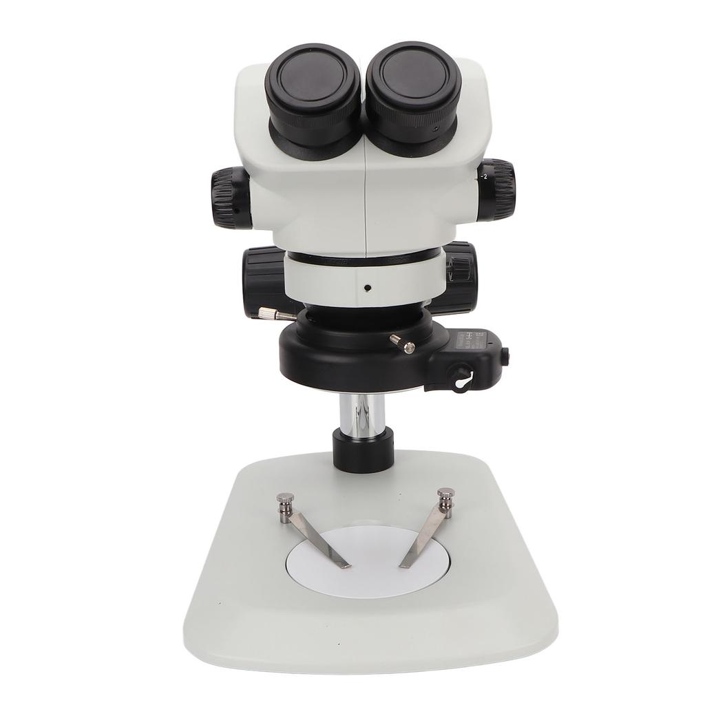 Binocular Microscope Kit with Ring Light for Adults Scientific Education Supplies White 100‑240V EU Plug