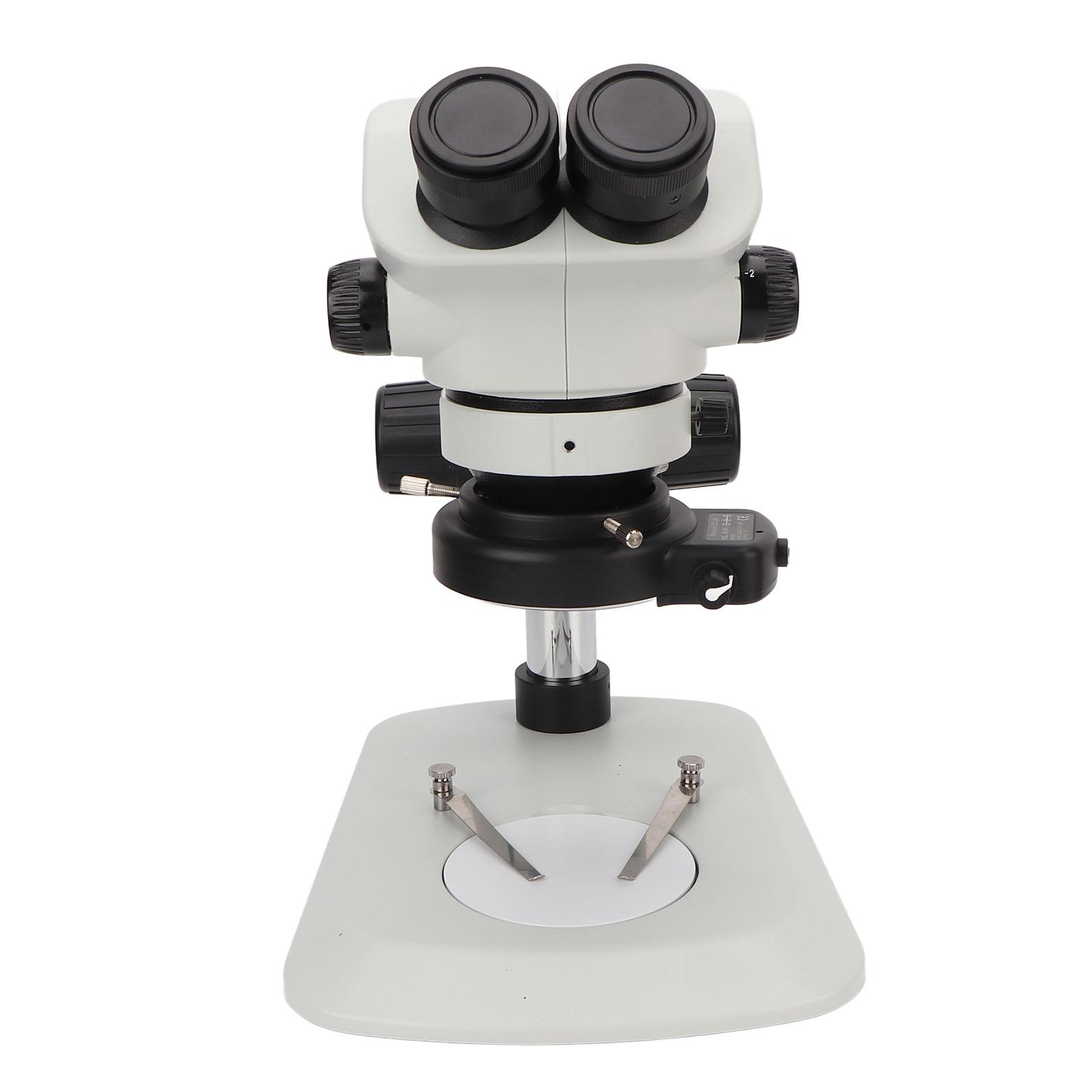 

Binocular Microscope Kit with Ring Light for Adults Scientific Education Supplies White 100‑240V EU Plug