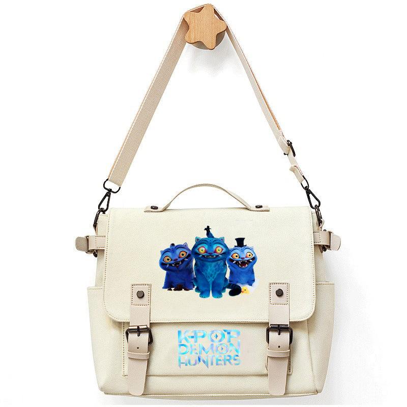 

Новая K-pop группа Demon Hunter Принт Сумка через плечо Сумка на плечо Сумка через плечо Холщовая сумка 30*10*25cm