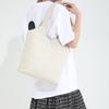 Spring Simple Women's Beautiful Personalized Shopping Bag Korean Hand-held One-shoulder Literary and Fresh Tote Bag