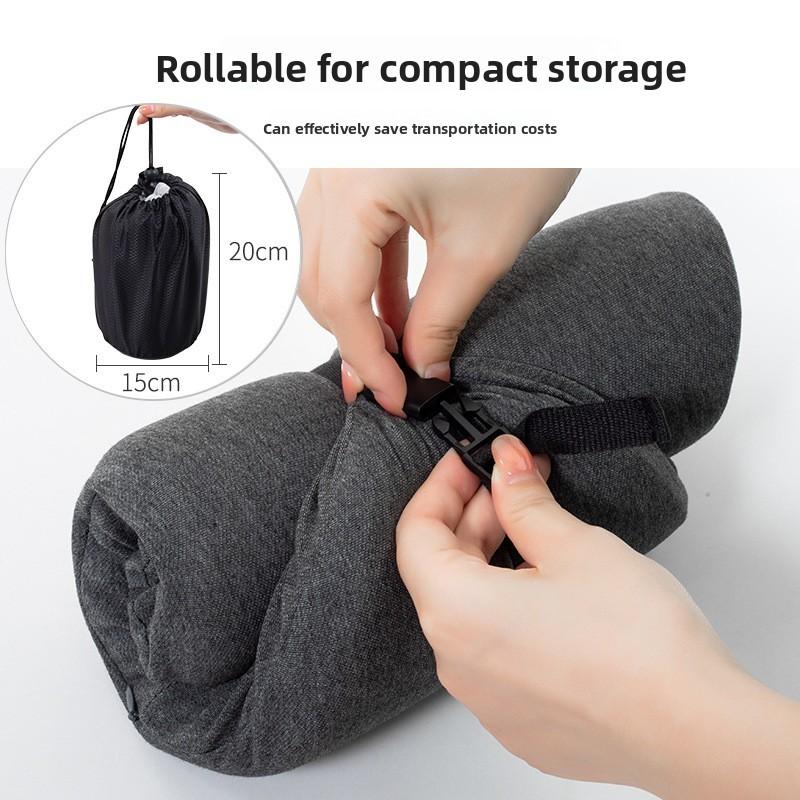 Memory Foam Lumbar Pillow For Pregnancy And Bed Support With Cotton Cover For Home And Car Use