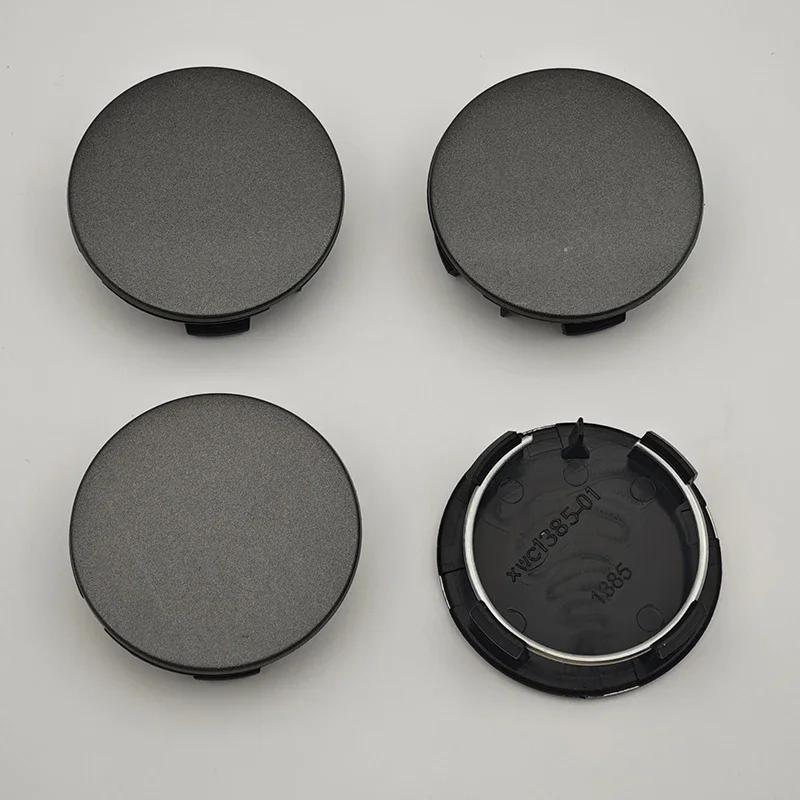 

Car Sticker 2025 Hot 4Pcs 56mm ABS Tesla Wheel Center Hub Cap Emblem Logo Car Rims Cover Hubcap For Tesla Model 3 Y X S Original