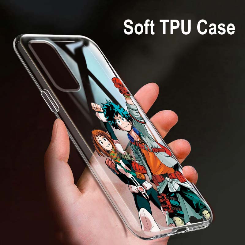 Boku My Hero Academia Für OPPO Reno7 SE 6 5 Z F 4G 5G Find X2 X3 Neo Lite Pro Plus Transparent Weiche Handyhülle Coque