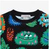 Stella Mccartney Tt4r20 Z1393 930mc Monster Logo Print Kids Sweatshirt