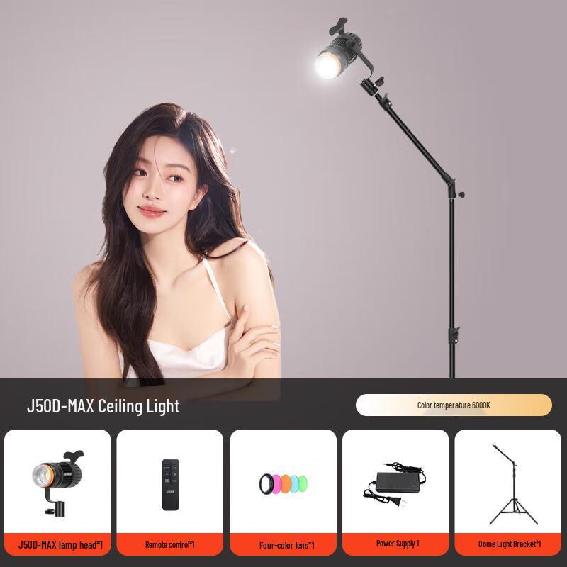 YONGEER 50W LED Adjustable Focus Hair Spotlight