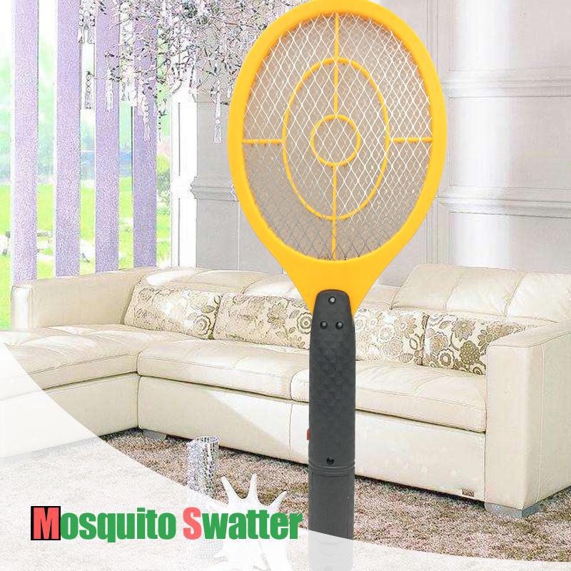 Battery-Powered Electric Mosquito Swatter for Small Areas