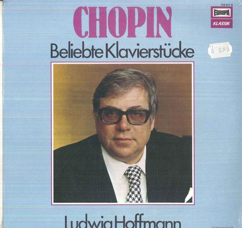 

LP Record LUDWIG HOFFMANN - Chopin Beliebte Klavierstucke 1140175 EUROPA KLASSIK Germany Classical Used