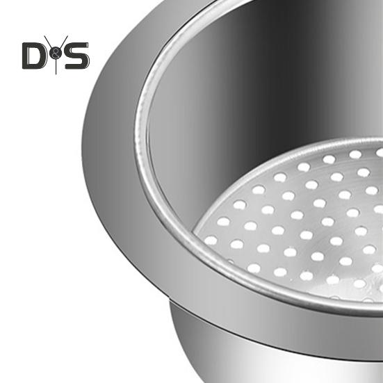 Odtokový koš kuchyňského dřezu Swan odtokový koš Nerezový Odolný proti korozi Leštěný povrch Filtr dřezu Swan Odtokový koš