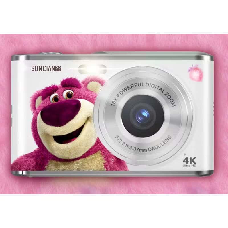 SONGDIAN Strawberry Bear 4K Dual-Camera Digital Camera (CN version)
