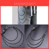 Soulcollision Punk Metal Belt Chain With Lobster Clasp For Unisex Fashion Accessory