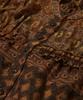 Penfield Ethnic Pattern Shirred Dress Brown_Fs1Ws09F