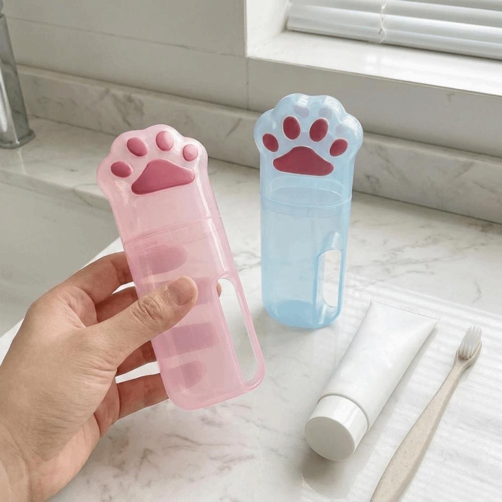 Cartoon Toothbrush Storage Box Plastic Portable Wash Cup Lightweight Mouthwash Cup Business Trips