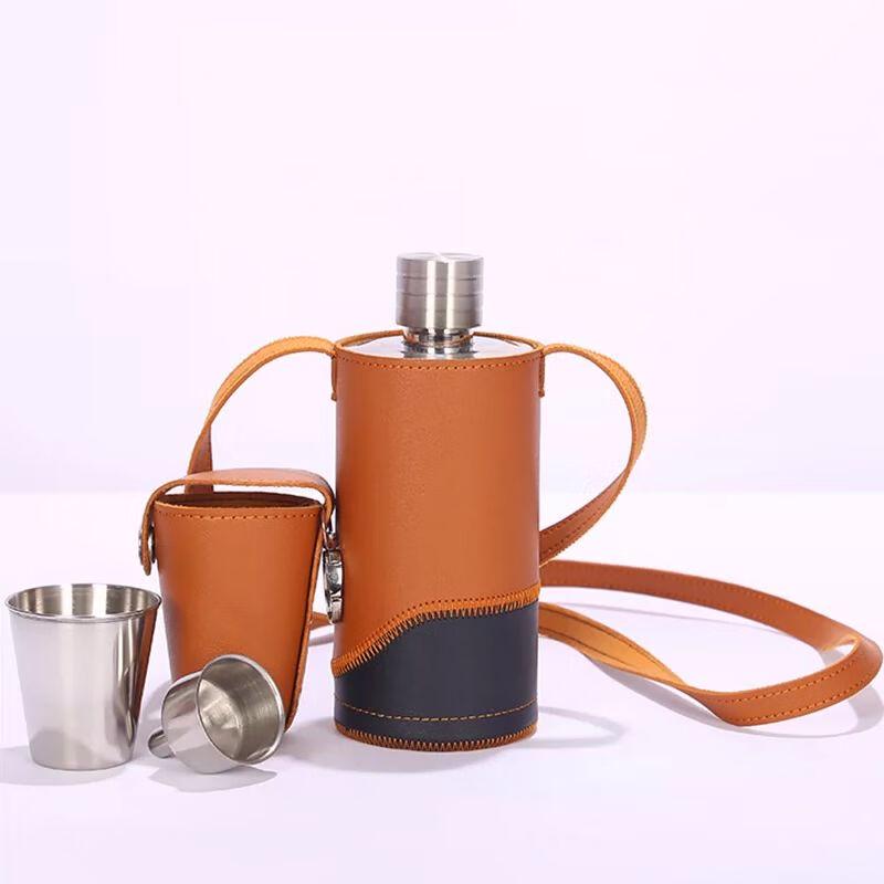 304 Stainless Steel Hip Flask 1 Jin