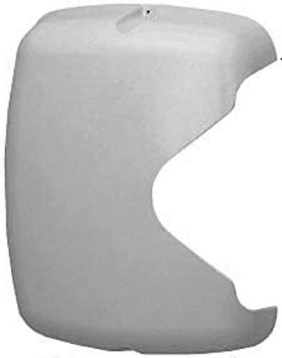 YKKAP Post Box White Mailbox (HH-K-39158) Wall-Mounted