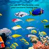 15PCS Fishing Blanks Lures Kit - DIY Topwater Swimbait & Crankbait Set for Bass, Salmon, Trout - Ideal for Saltwater Freshwater Fishing,Transparent