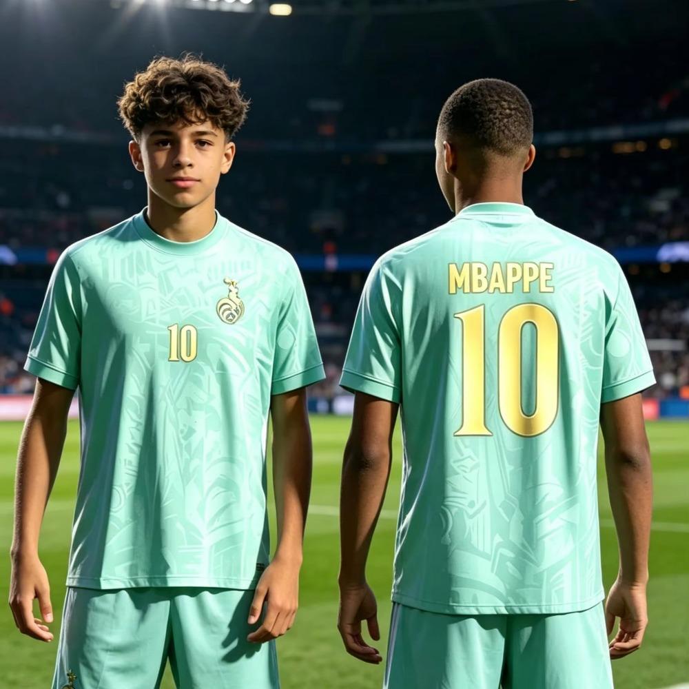 France Mbappe No10 Soccer Jersey Casual Men T Shirt Women Tee Boys Top Children Parent Child Quick Dry Short Sleeves Kids Tshirt