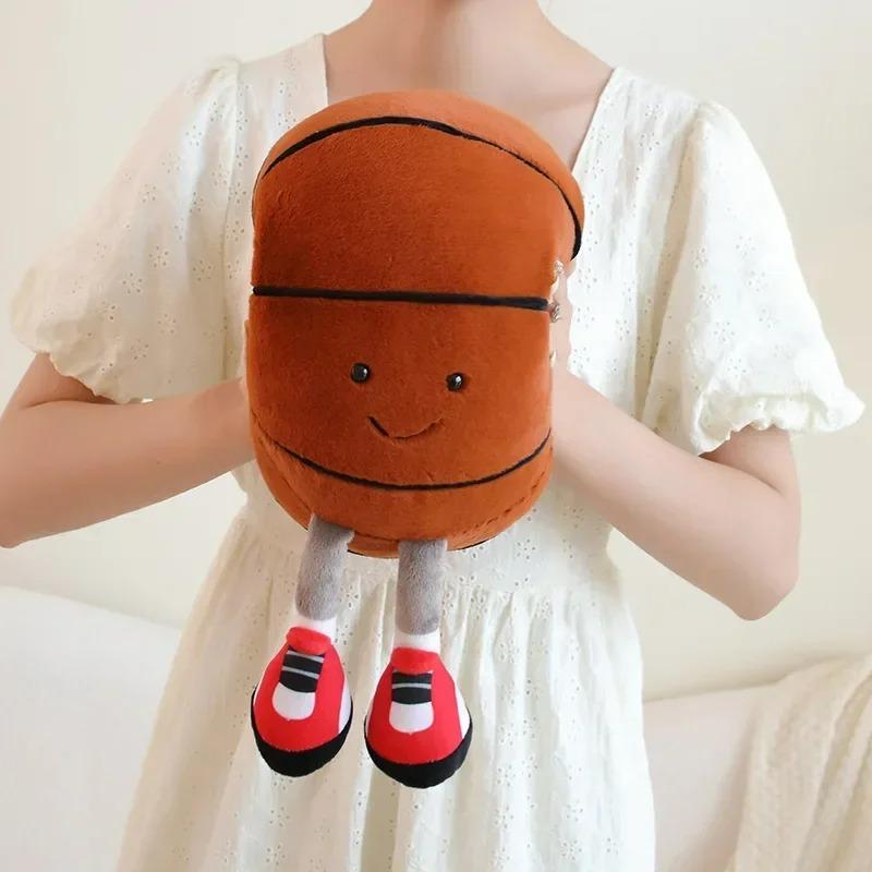 Football Plush Doll Funny Cute Plush Doll Toys Plush toy sports pillow Cushion Children's Gift Football Cup Doll Sports Ball Toy
