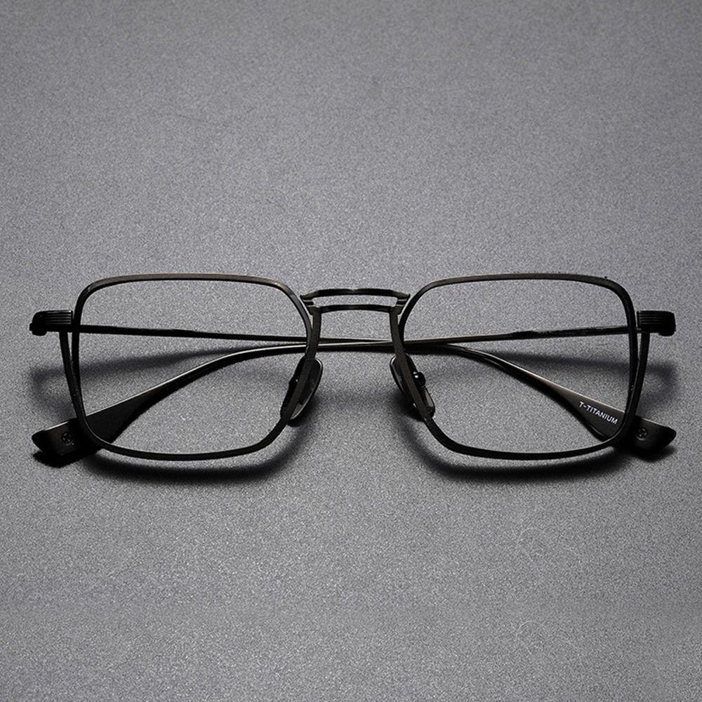 Men Glasses Anti Blue Light Glasses Large Frame Myopia Glasses Flat Light Glasses Transparent Eyeglasses Frame Eyewear Office