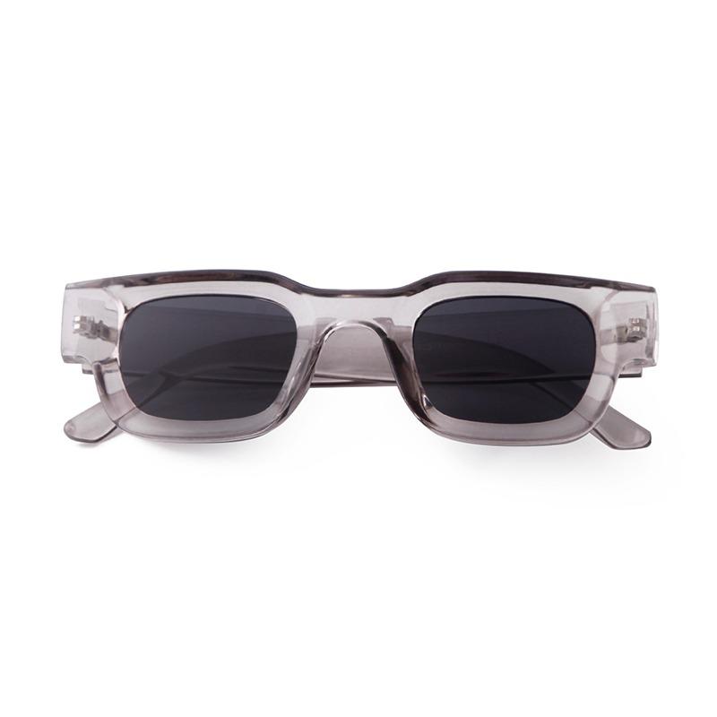 Fashion Small Square Sunglasses for Women Men Retro Trendy Blue Yellow Lens Concave Sun Glasses UV400 Lentes  Mujer S3639N