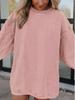 2025 European & American Casual Crew Neck Long-sleeved Pullover Sweatshirt - Autumn/Winter Fashion