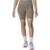 Under Armour Solid Color High Waist Slim Fit Sports Shorts Women shorts Gray Brown 1382521-200