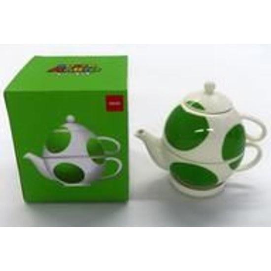Used tableware Yoshi teapot cup set Super Mario Nintendo TOKYO goods