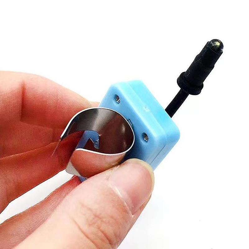 Pink Practical Ear Picking Tool Led Thumb Light Picks Supplies Removing Wax Rechargeablethree-Level Brightness Earpick Lamp