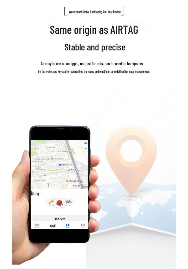 Smart iTAG Pet Collar Tracker - Global Anti-Lost Dog Locator