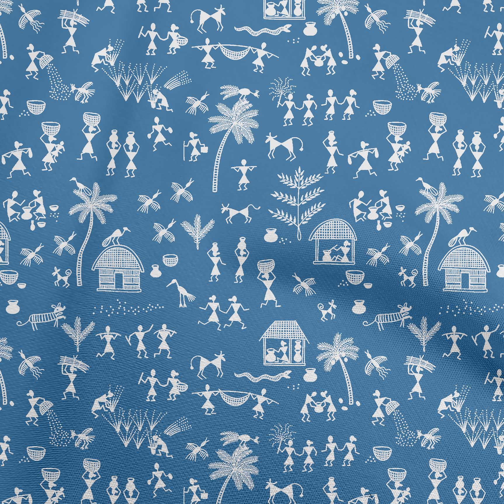 

oneOone Cotton Flex Black Fabric Asian Floral Block Quilting Supplie Print Sewing Fabric by The Yard 40 Inche 42InchWide-ViscoseChiffon чирок синього кольору