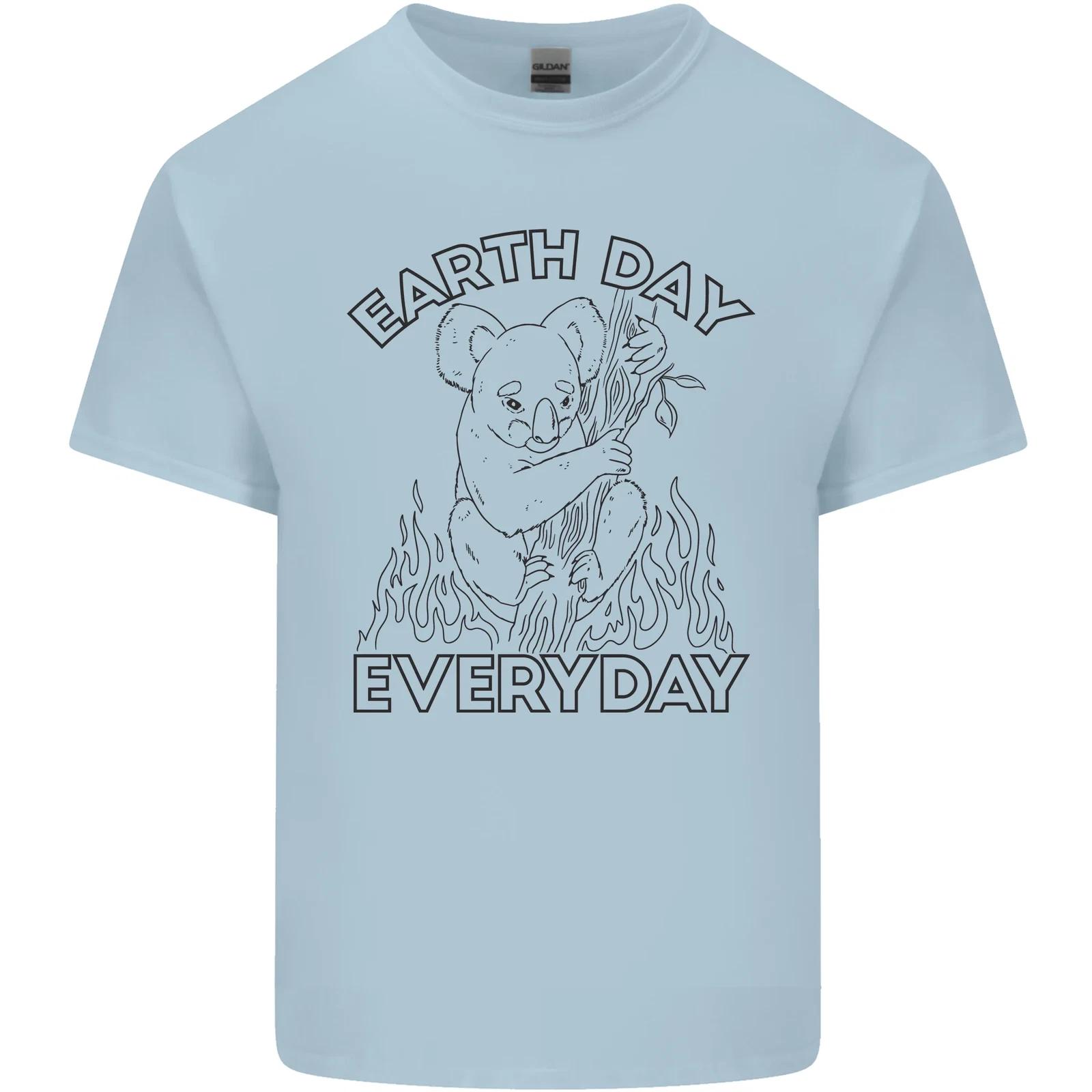 Koala Bear Earth Day Everyday Climate Change Kids T-Shirt Childrens 2XL