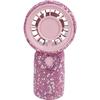 Mini Portable Fan Cute Diamond Handheld Personal Fan USB Rechargeable Pocket Desktop Fan for Travel Outdoor
