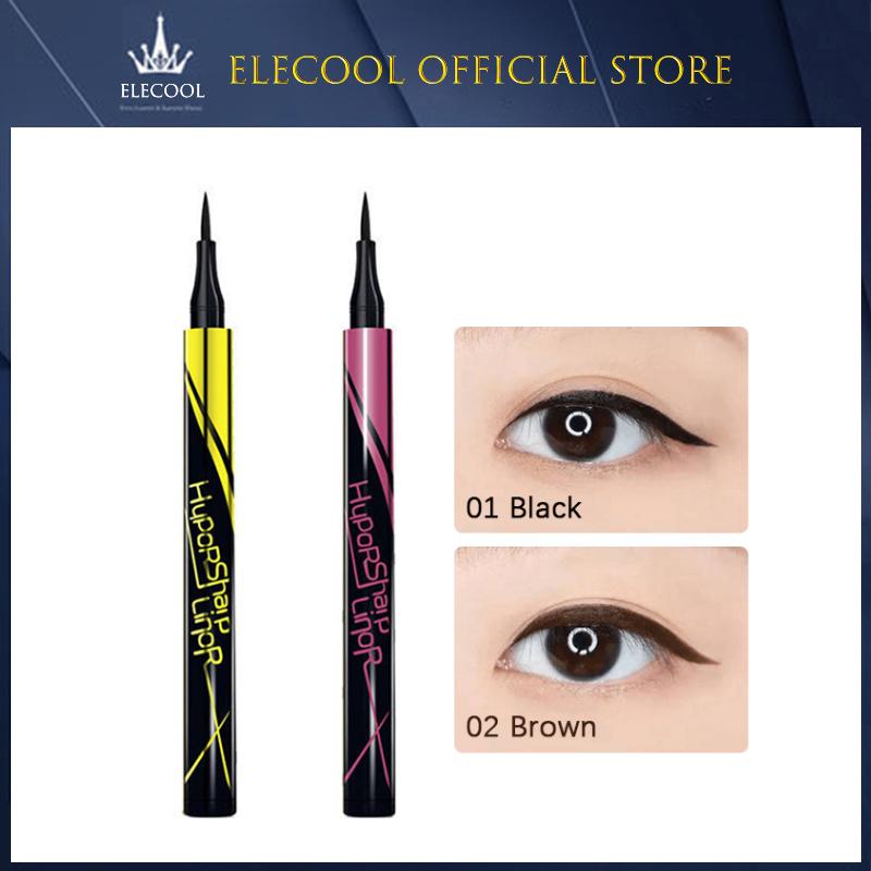 

ELECOOL Подводка для глаз Тонкий кончик ручки Мягкая и нежная подводка для глаз Быстросохнущая водостойкая ручка
