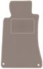 Beige Driver's Mat For: Mercedes CLK W209 Coupe (1997-2009)
