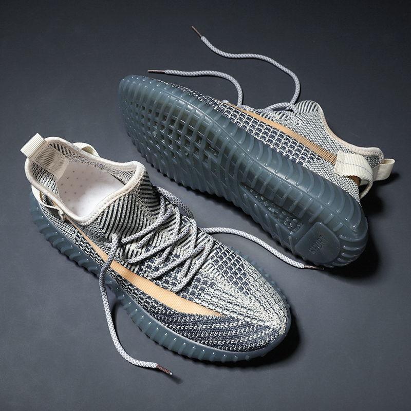Coconut Men's Shoes Ice Blue Sneakers Men's 2025 New Summer Mesh Shoes Versatile Casual Breathable Running Trendy Shoes