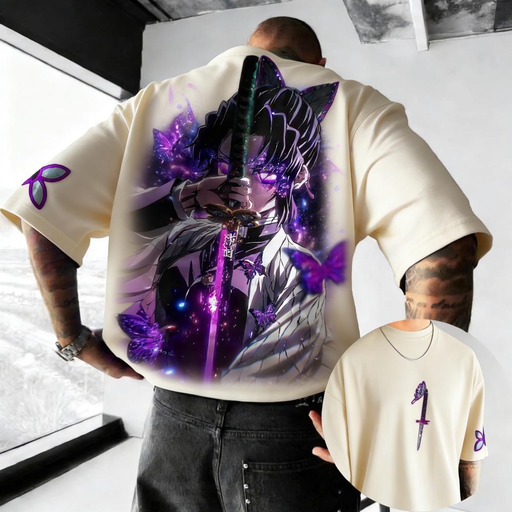 Printed men's and women's T-shirts, casual parent-child tops, fashionable summer streetwear